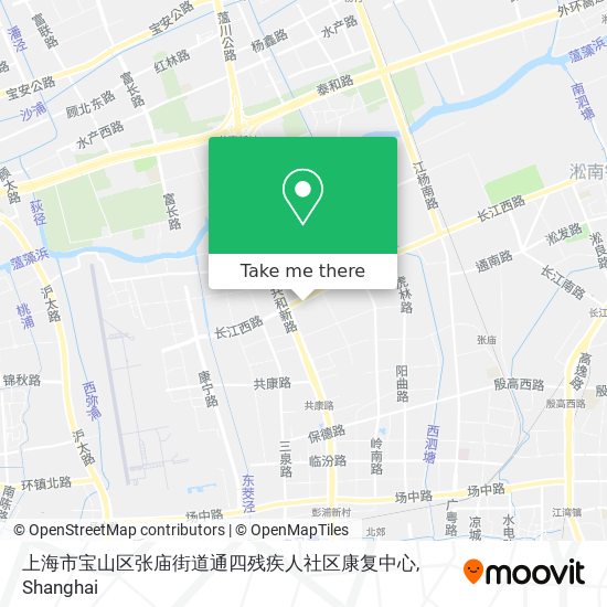 上海市宝山区张庙街道通四残疾人社区康复中心 map