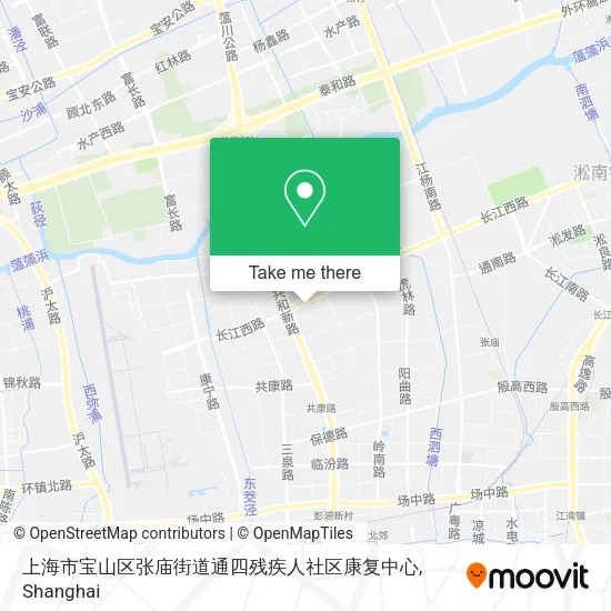 上海市宝山区张庙街道通四残疾人社区康复中心 map