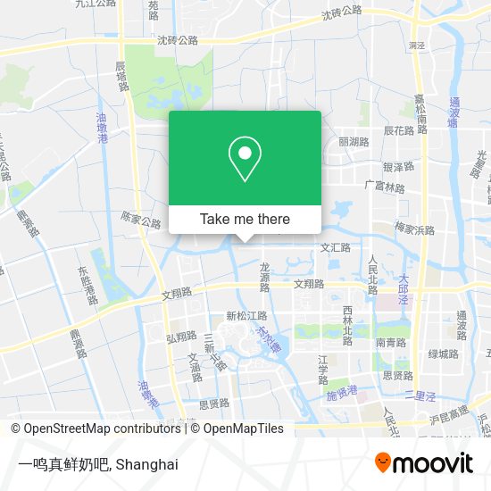 一鸣真鲜奶吧 map