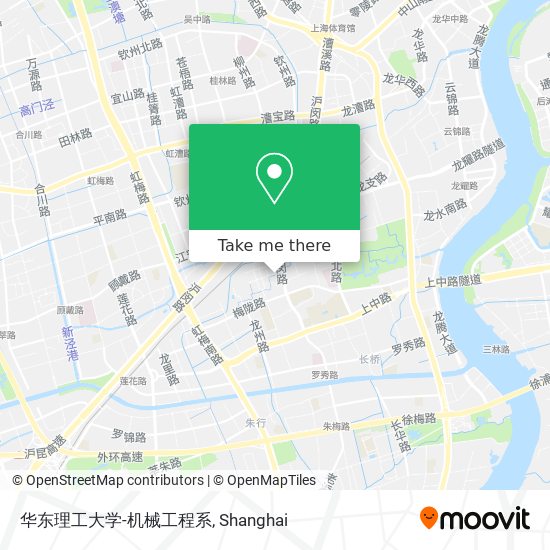 华东理工大学-机械工程系 map