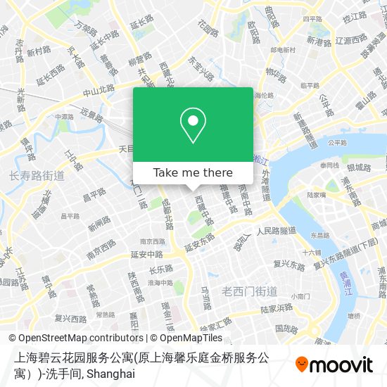 上海碧云花园服务公寓(原上海馨乐庭金桥服务公寓）)-洗手间 map
