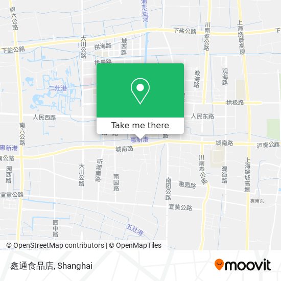 鑫通食品店 map