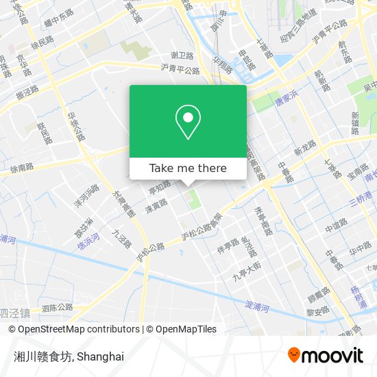 湘川赣食坊 map
