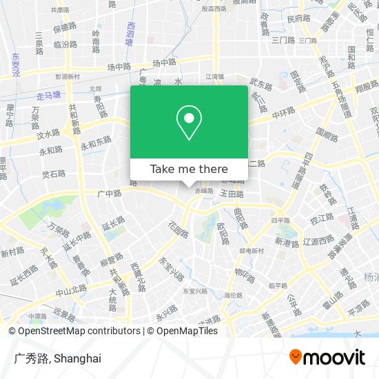 广秀路 map