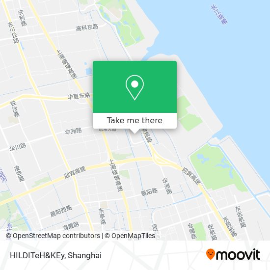 HILDITeH&KEy map