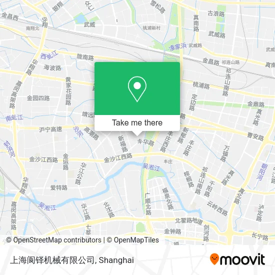 上海阆铎机械有限公司 map
