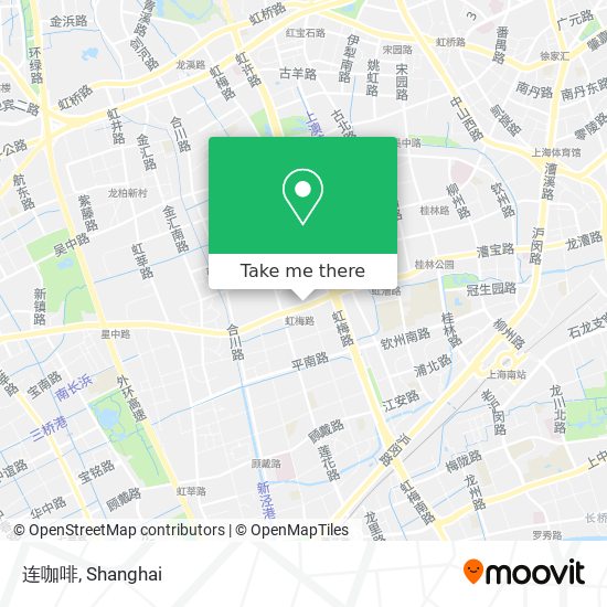 连咖啡 map
