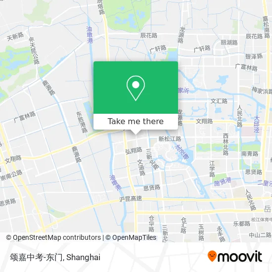 颂嘉中考-东门 map