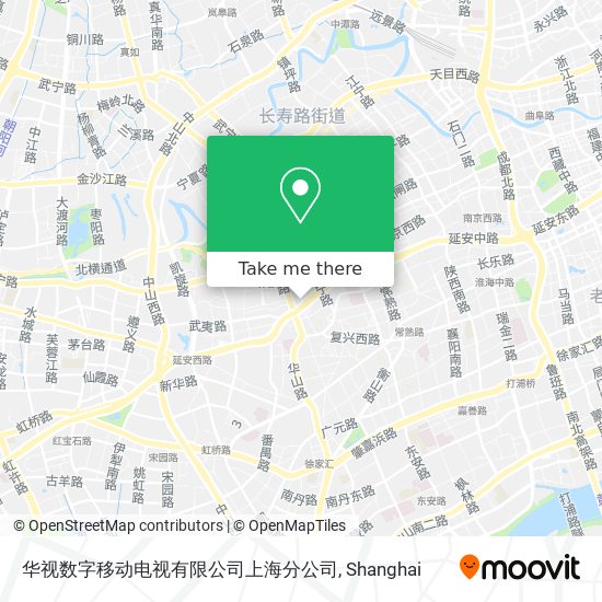 华视数字移动电视有限公司上海分公司 map