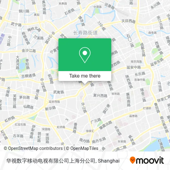 华视数字移动电视有限公司上海分公司 map