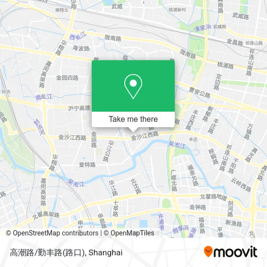 高潮路/勤丰路(路口) map