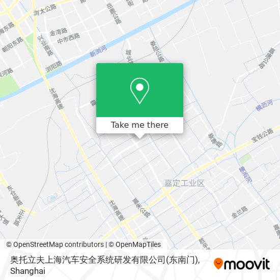 奥托立夫上海汽车安全系统研发有限公司(东南门) map