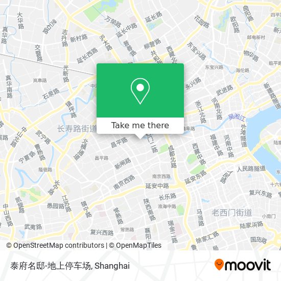 泰府名邸-地上停车场 map