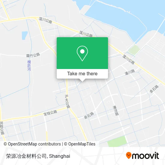 荣源冶金材料公司 map