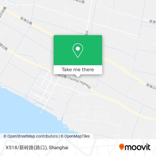 X518/新砖路(路口) map