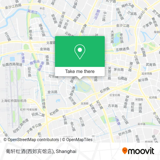葡轩红酒(西郊宾馆店) map