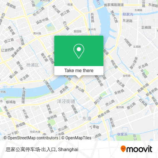 思家公寓停车场-出入口 map