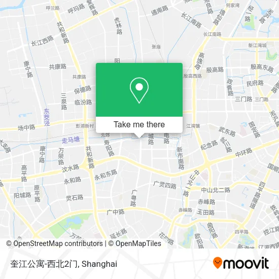 奎江公寓-西北2门 map