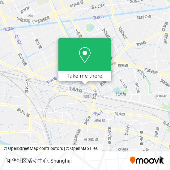 翔华社区活动中心 map