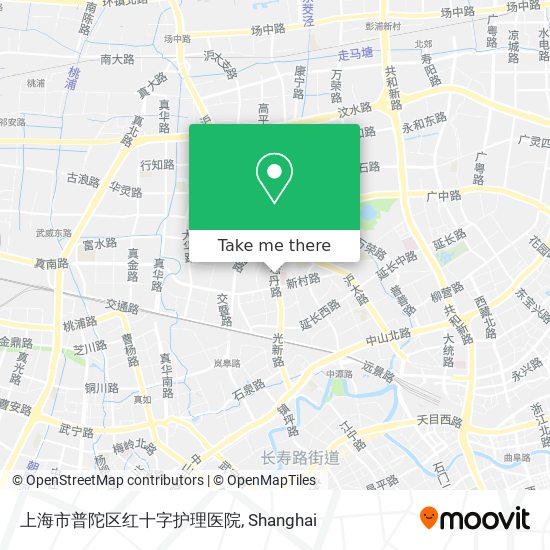 上海市普陀区红十字护理医院 map