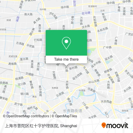 上海市普陀区红十字护理医院 map