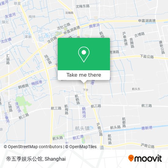 帝五季娱乐公馆 map