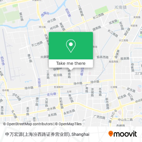 申万宏源(上海汾西路证券营业部) map