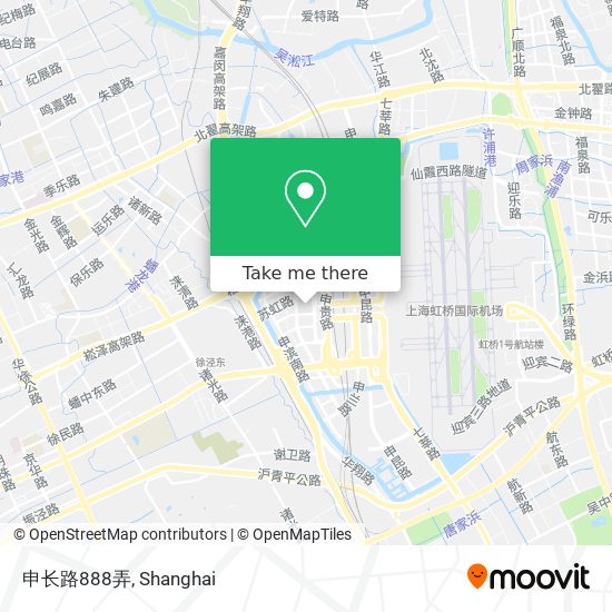 申长路888弄 map