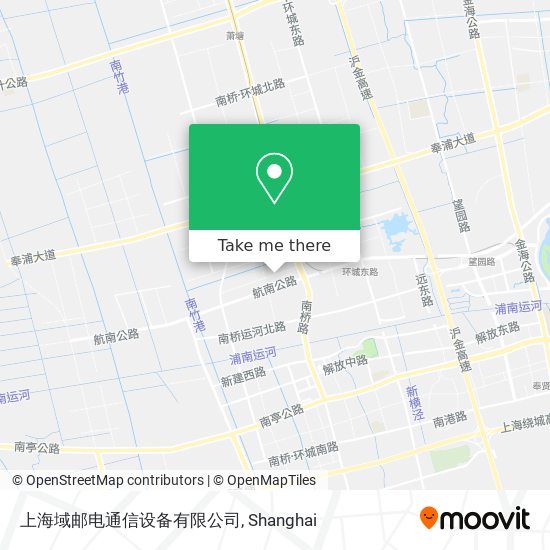 上海域邮电通信设备有限公司 map