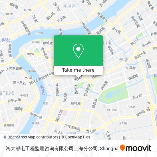 鸿大邮电工程监理咨询有限公司上海分公司 map