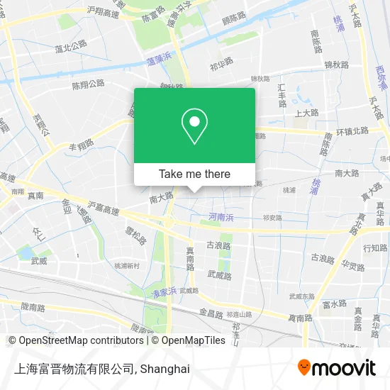 上海富晋物流有限公司 map