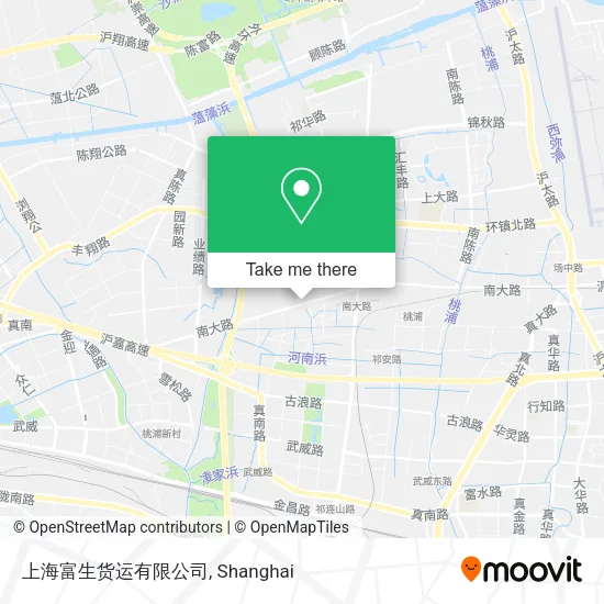 上海富生货运有限公司 map
