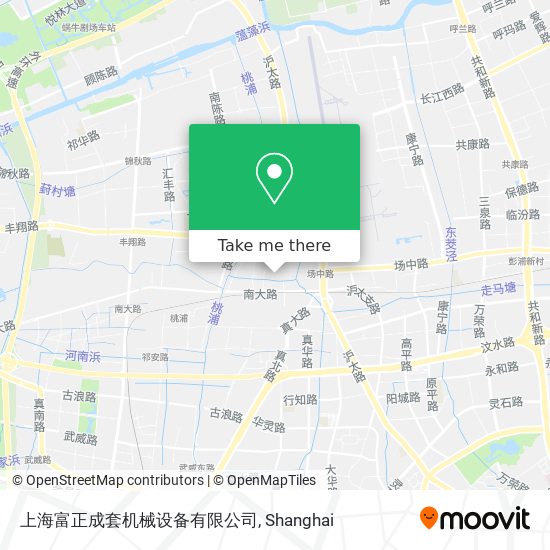 上海富正成套机械设备有限公司 map