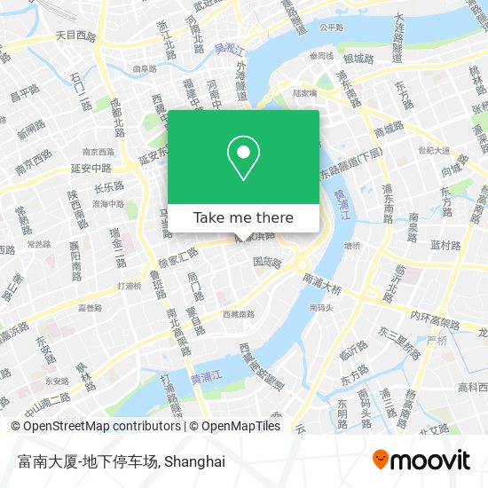 富南大厦-地下停车场 map