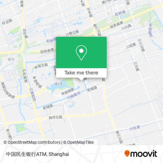 中国民生银行ATM map