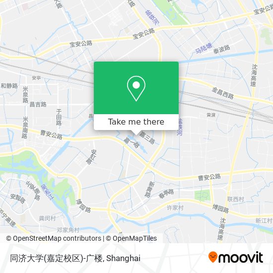 同济大学(嘉定校区)-广楼 map