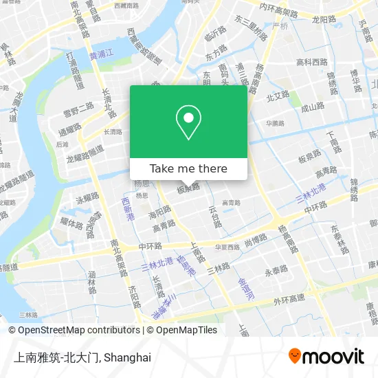 上南雅筑-北大门 map