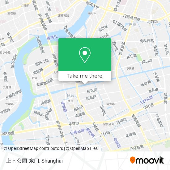 上南公园-东门 map
