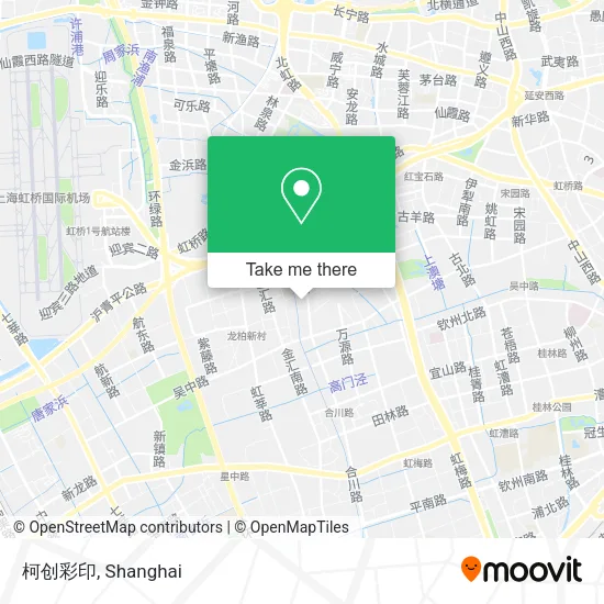 柯创彩印 map