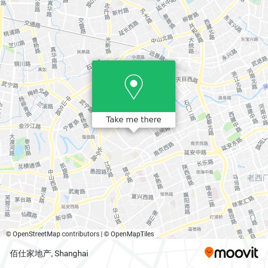 佰仕家地产 map