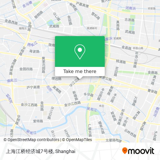 上海江桥经济城7号楼 map