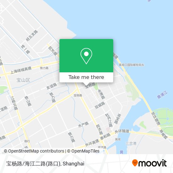 宝杨路/海江二路(路口) map