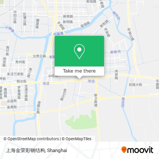 上海金荣彩钢结构 map