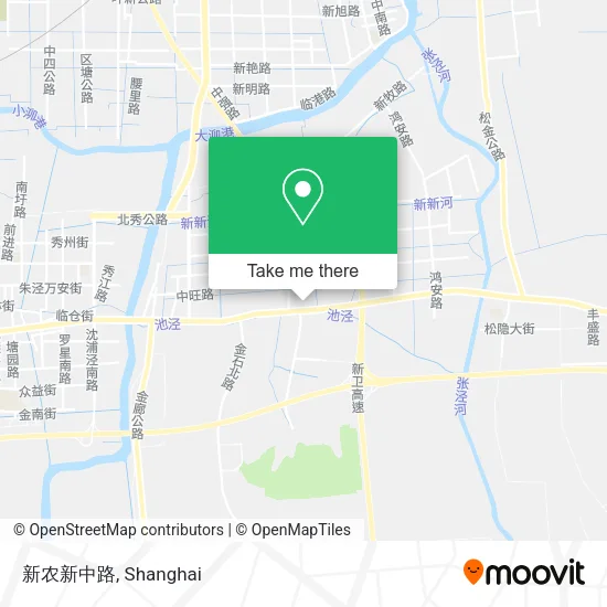 新农新中路 map