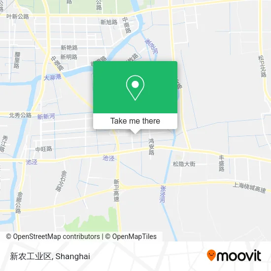 新农工业区 map