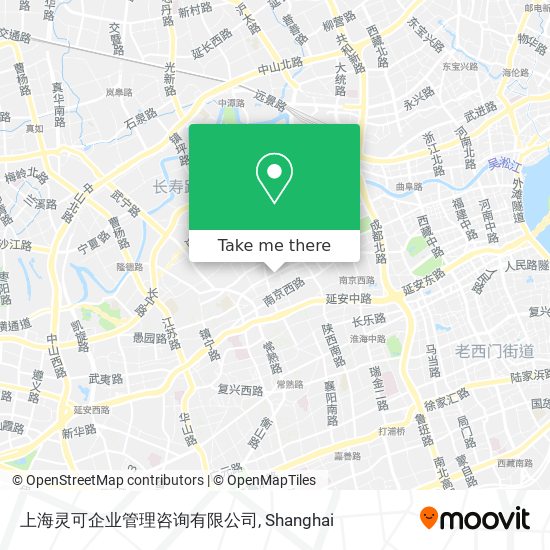 上海灵可企业管理咨询有限公司 map