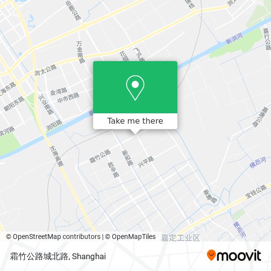 霜竹公路城北路 map