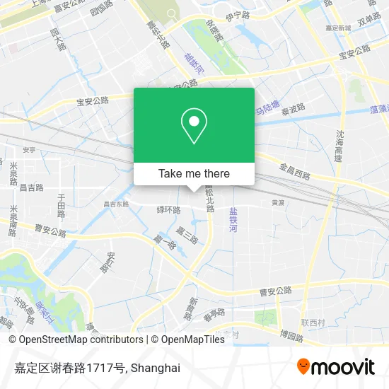 嘉定区谢春路1717号 map