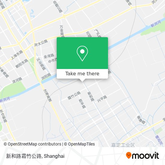 新和路霜竹公路 map