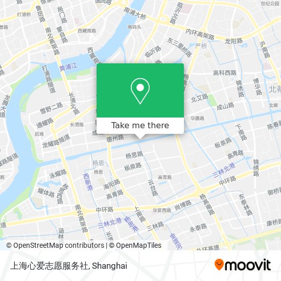 上海心爱志愿服务社 map